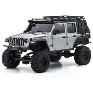 Kyosho - Scale Crawler Mini-Z Jeep Wrangler Rubicon Silber 1:24, ARTR