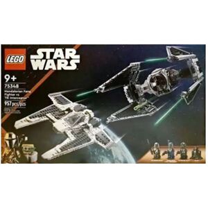 Lego 75348 - Star Wars - Mandalorian Fang Fighter vs TIE Interceptor