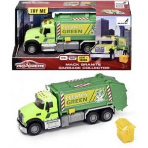 Majorette 213743007 - Sadt Müllabfuhr Mack Granite Garbage