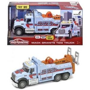 Majorette 213743006 - Sadt Abschleppwagen Mack Granite Tow Truck