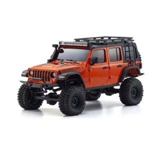 Kyosho Scale Crawler Mini-Z Jeep Wrangler Rubicon Orange 1:24 ARTR