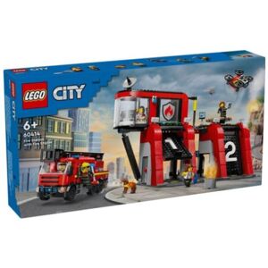 Lego 60414 - City Feuerwehrstation mit Drehleiterfahrzeug