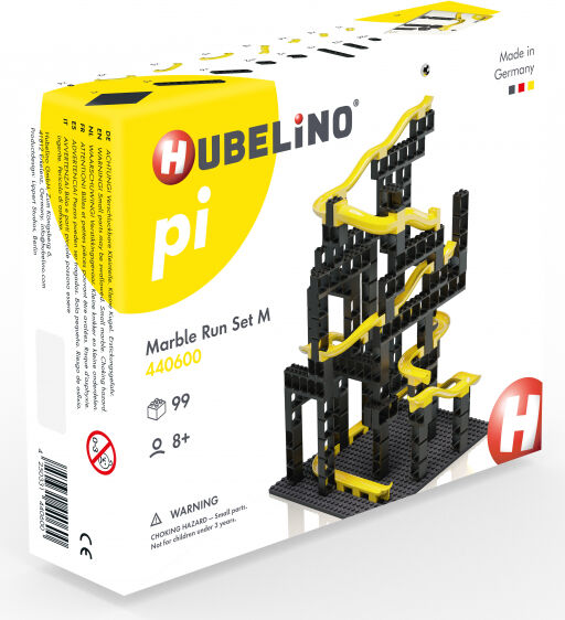 Hubelino - pi: Kugelbahn Set M [99 Teile]