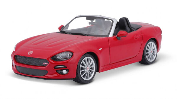 Bburago - Fiat 124 Spider 1/24 rot