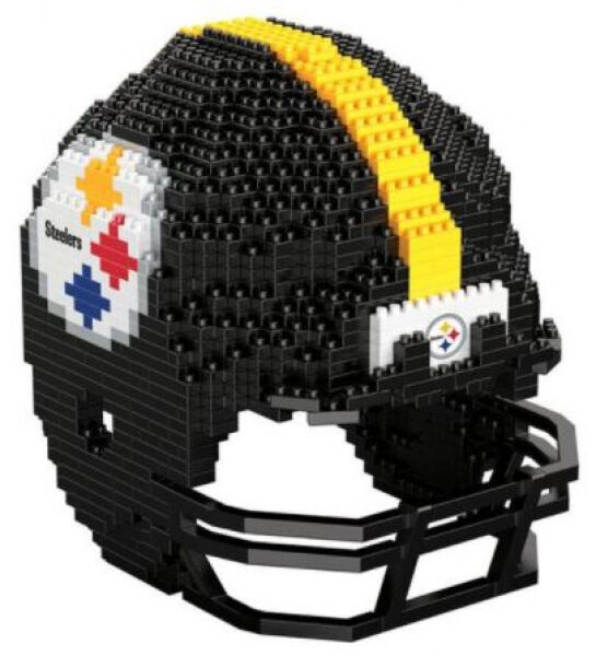 Divers BRXLZ - NFL Helm Pittsburgh Steelers - Bausteinmodell