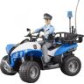 BRUDER - Polizei-Quad mit Polizist und Ausstattung