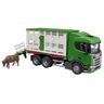 BRUDER - Scania Super 560R Tiertransport-LKW (inkl. 1 Rind)