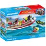 Playmobil 71464 - City Action Feuerwehrboot mit Aqua Scooter