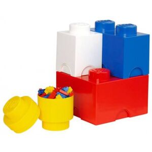 Room Copenhagen - LEGO Storage Multi Pack bunt 4-er - Aufbewahrungsbox