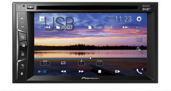 Pioneer AVH-A3200DAB - 2-Din 6.2-Zoll-ClearType-Multi-Touchscreen-Multimedia-Player