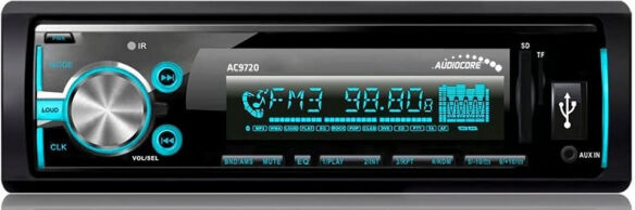 Divers Audiocore AC9720B - Autoradio / USB + AUX + SD-Cards