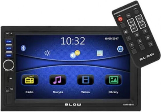 BLOW AVH-9810 - 2-DIN Multimedia-Autoradio / 7 Zoll TFT