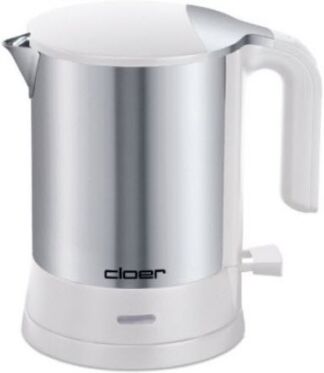 Cloer 4891 - Wasserkocher 1.2L Silber/Weiss