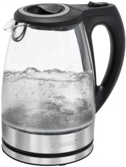 Bomann WKS 6032 G - Glas-Wasserkocher