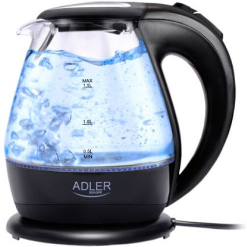 Adler AD 1224 - Wasserkocher 1.5 Liter Transparent