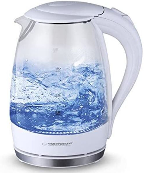 Esperanza EKK011W - Wasserkocher 1.7 Liter - 2200 Watt - Weiss