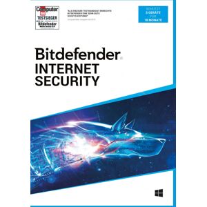 bhv Bitdefender Internet Security 2021 5 Gerät / 18 Monate (Code in a Box) (DE) - PC