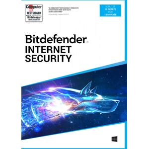 bhv Bitdefender Internet Security 10 Geräte/18 Monate (Code in a Box) (DE) - PC