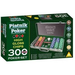 Piatnik - Poker Alukoffer 300 - High Gloss