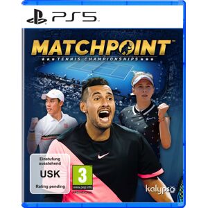 Divers Matchpoint - Tennis Championships, PS5 Alter: 3+