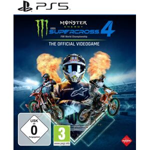 Milestone Srl Monster Energy Supercross - The Official Videogame 4 (PS5) (DE,FR,IT) - Playstation 5