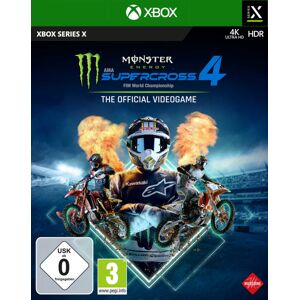 Milestone Srl Monster Energy Supercross - The Official Videogame 4 (XSRX) (DE,FR,IT) - MS XBox Series X