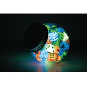 Divers GAME COMPANY - Würfel-Dose 16mm Two Tone Glowing / 60 Stk