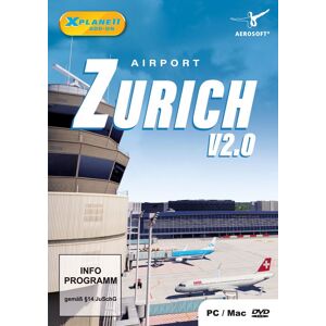 Aerosoft - Airport Zürich X-Plane 11 [Add-On] [DVD] [PC/Mac] (D)