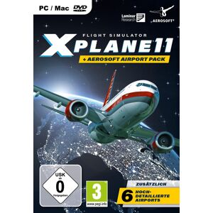 Aerosoft - Flight Simulator X-Plane 11 inkl. Aerosoft Airport Pack [DVD] [PC/Mac] (D)