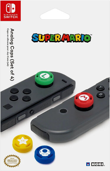 Hori - Analog Caps - Super Mario [4 Stk.] [NSW]