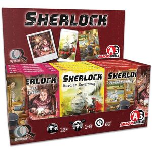 ABACUS - Display Sherlock 5 Sort. 13-15 (d) (15er Set)