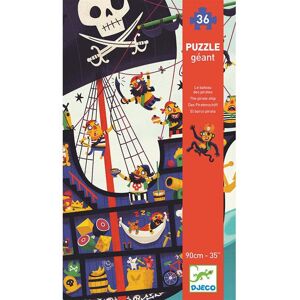 Divers DJECO - Riesenpuzzle Das Piratenschiff 36 Teile