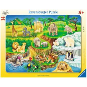 RAVENSBURGER Puzzle Zoobesuch
