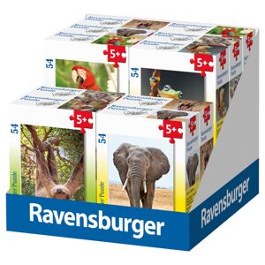 RAVENSBURGER Minipuzzle Exotische Tiere (12) - 12er Set