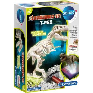 Clementoni Galileo Ausgrabungsset Glow in the dark - Dinosaurier T-Rex