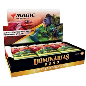 Wizards of the Coast - Dominarias Bund Jumpstart-Booster Display (18) - Deutsch