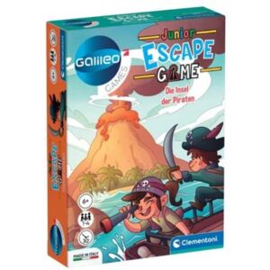 Clementoni Escape Game Junior - Die Insel der Piraten