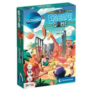 Clementoni Escape Game Junior - Flucht aus dem Zoo