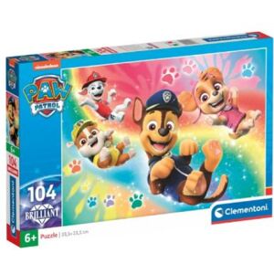 Clementoni Brilliant - Paw Patrol (104 Teile)