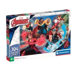 Clementoni Glitter - Marvel Avengers (104 Teile)