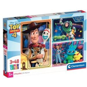 Clementoni Kinderpuzzle Supercolor - Disney Toy Story 4 (3x 48 Teile)