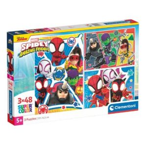 Clementoni Supercolor - Marvel Spidey und seine Freunde (3x 48 Teile)