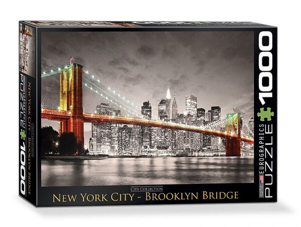 Divers Eurographics - New York City: Brooklyn Bridge - Puzzle [1000 Teile]