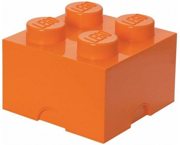 Room Copenhagen - LEGO Storage Brick 4 orange - 40031760