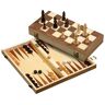 PHILOS - Schach-Backgammon-Dame-Set - Feld 40 mm