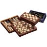 PHILOS - Schach-Backgammon-Dame-Set - Feld 18 mm - magnetisch