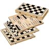 PHILOS - Schach-Backgammon-Dame-Set - Feld 50 mm