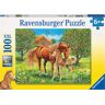 RAVENSBURGER Puzzle Pferde auf der Wiese - 2er Set