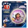 Ravensburger - 3D Puzzle-Ball Nachtlicht Gabby's Dollhouse