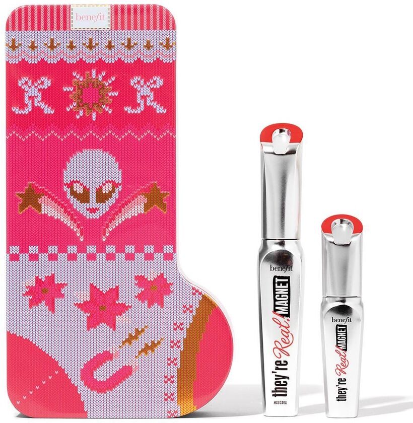 Benefit Lashes All the Way They're Real! Magnet Mascara Holiday Set Supercharged Black